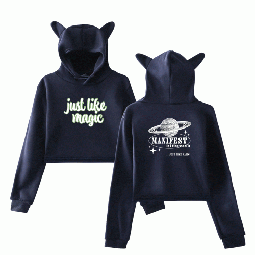 Ariana Grande Just Like Magic Cropped Hoodie #2
