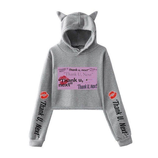 Ariana Grande Cropped Hoodie #11