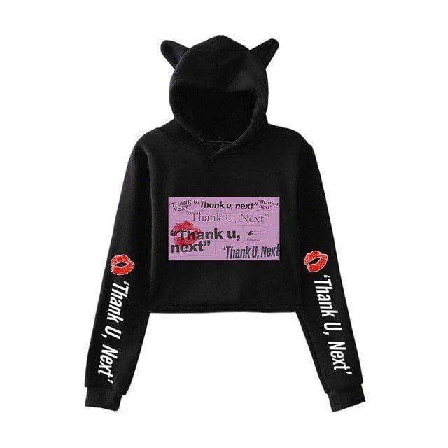 Ariana Grande Cropped Hoodie #6