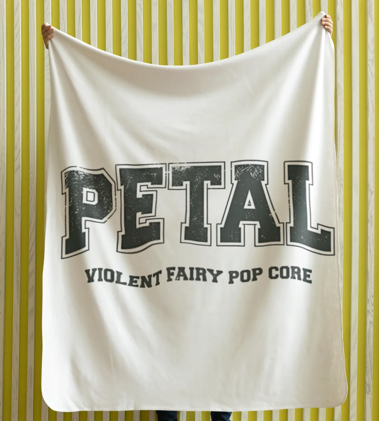 Ariana Grande Petal Varsity White Blanket - Image 2